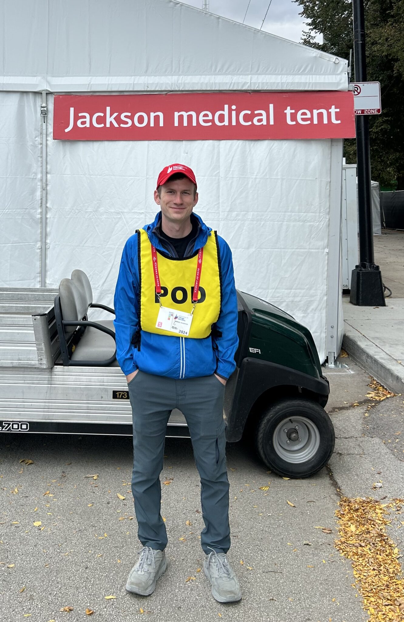Dr. Diamond Cares for Patients at the Chicago Marathon Genesis